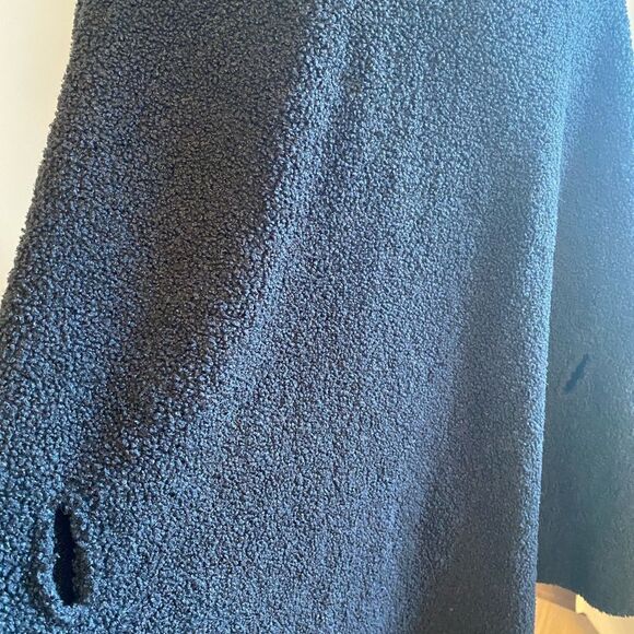 Vince Camuto Cozy Belted Ruana Open Front Cape/Kimono - Picture 7 of 8